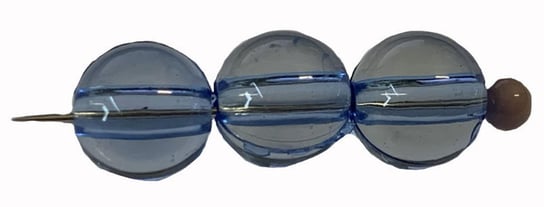 Korale Akrylowe Kula 10mm (14szt) Błękitny Dystrybutor Kufer