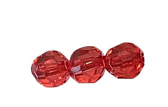 Korale okrągłe szlifowane 12 mm ( 5szt ) Czerwone Dystrybutor Kufer