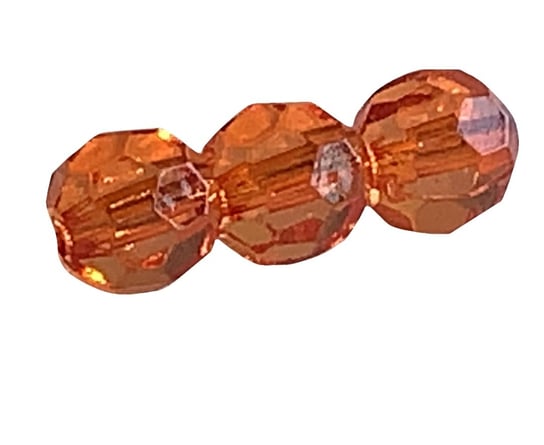 Korale okrągłe szlifowane 12 mm ( 5szt ) Pomarańczowe Dystrybutor Kufer