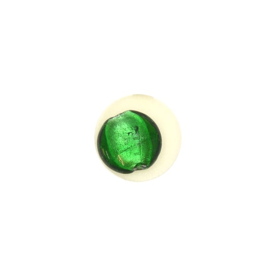 Koralik ozdobny, szklana perła, zielona Euroclass