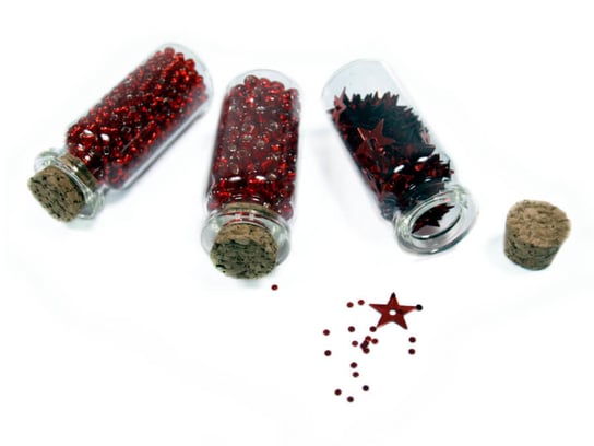 Koraliki dekoracyjne i konfetti, 3 rodzaje Titanum