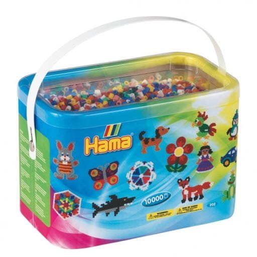 Koraliki Do Prasowania 10000 Szt. Hama - Zabawki Kreatywne Dla Chłopców I Dziewczynek Hama