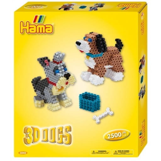 Koraliki Do Prasowania Pieski 3D Hama Prasowanki Hama