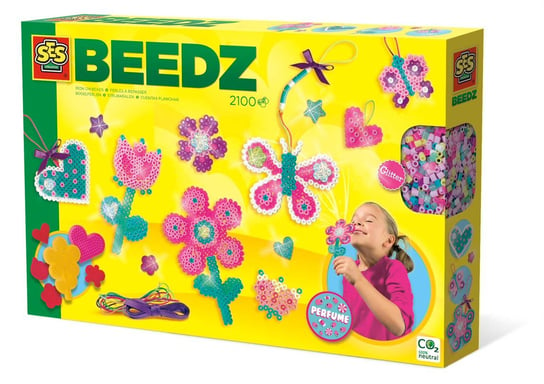 Koraliki Do Prasowania Prasowanki Pachnący Ogród - Zabawki Kreatywne Dla Dziewczynek Ses Creative SES