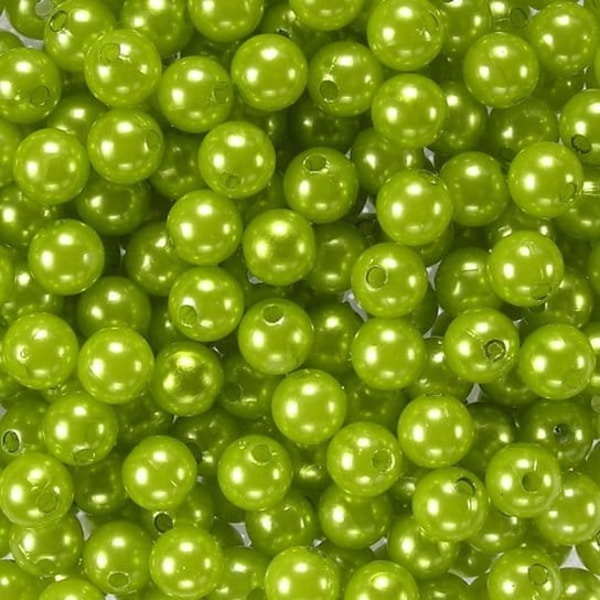 Koraliki perłowe 10 mm (10szt) Pistacja Dystrybutor Kufer