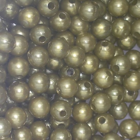 Koraliki perłowe 10 mm (10szt) Złoty Dystrybutor Kufer