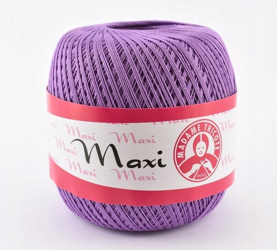 Kordonek MAXI MADAME TRICOTE 100 g / 6309 fiolet Madame Tricote Paris