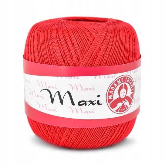 Kordonek MAXI MADAME TRICOTE 100 g 6328 czerwony Madame Tricote Paris