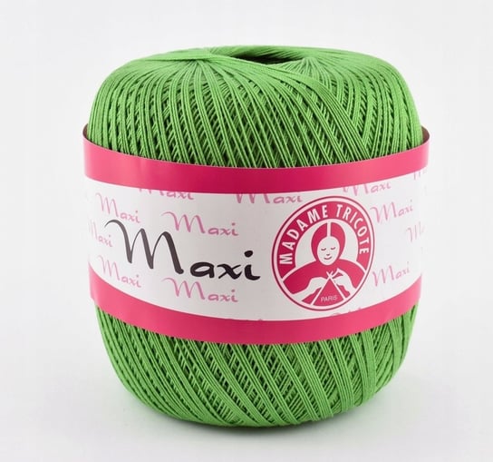 Kordonek MAXI MADAME TRICOTE 100 g / 6332 zielony Madame Tricote Paris