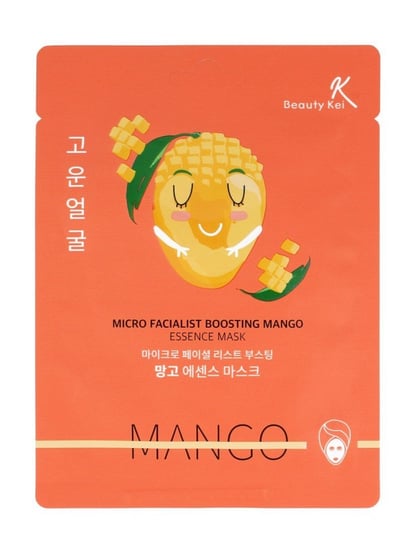 Korea, Beauty Kei, Maseczka na płachcie z ekstraktem z Mango, 1 szt. KOREA