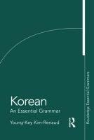 Korean: An Essential Grammar Kim-Renaud Young-Key