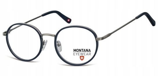 Korekcyjne lenonki okrągłe oprawki optyczne unisex Montana