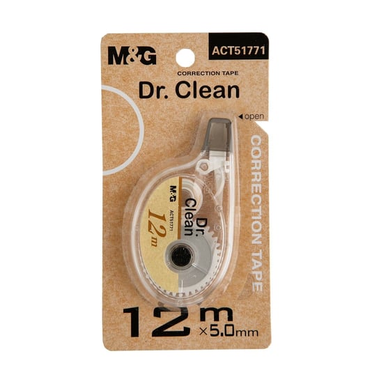 Korektor w taśmie Dr.Clean 5mm x 12m M&G MG