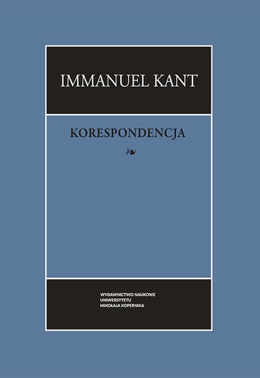 Korespondecja Kant Immanuel