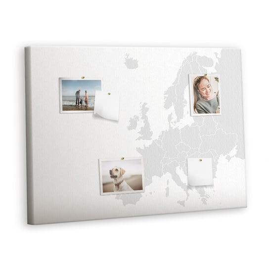 Korkowa Plansza z Pinezkami - 100x70 - Mapa Europy Inna marka