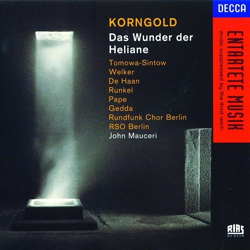 Korngold: Das Wunder der Heliane / Act 3 - Am siebten Tore nun Anna Tomowa-Sintow, John David de Haan, Radio-Symphonie-Orchester Berlin, John Mauceri