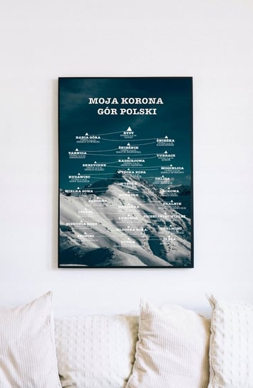 Korona gór Polski Plakat 70x50cm Solution