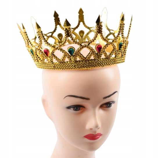 Korona Króla Królowej Opaska Królewska Złota Srebrna Różne Kolory Midex