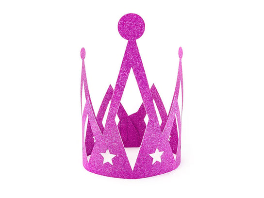 Korona, Księżniczka - Princess, różowa PartyDeco