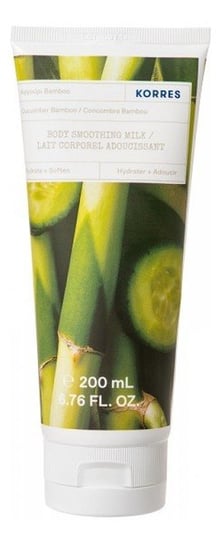 Korres, Body Smoothing Milk, Mleczko do ciała cucumber bambo, 200 ml Korres