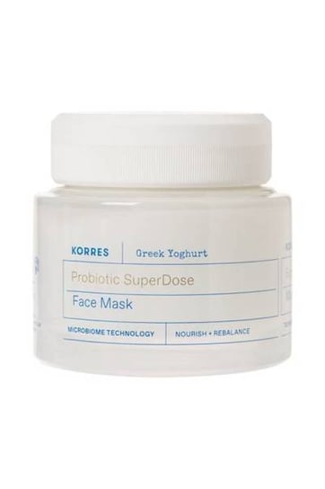 Korres Greek Yoghurt Probiotic SuperDose Face Mask Maska do Twarzy z Probiotykiem 100ml Korres