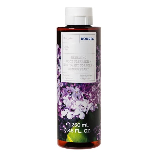 Korres, Lilac Renewing Body Cleanser, Rewitalizujący żel do mycia ciała, 250 ml Korres