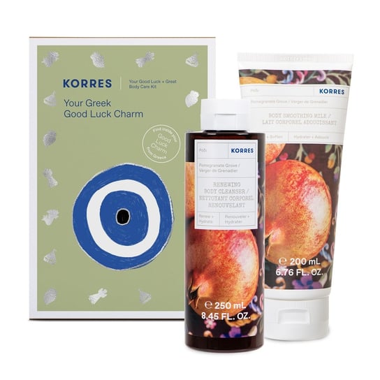 Korres, Winter Favourites Pomegranate Grove, Zestaw kosmetyków do pielęgnacji, 3 szt. Korres