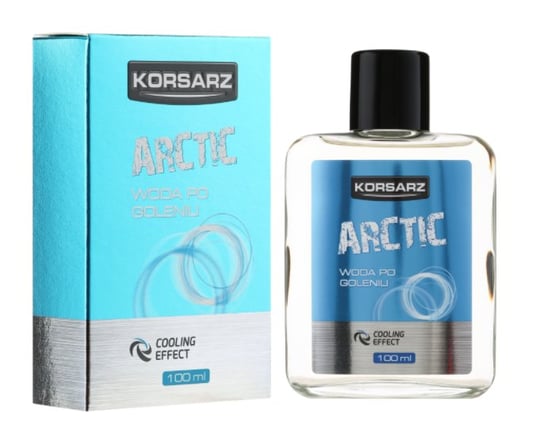 Korsarz, Arctic, Chłodząca woda po goleniu, 100 ml Korsarz
