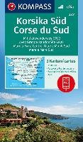 Korsika Sud, Corse du Sud, Weitwanderweg GR20 1:50 000 Opracowanie zbiorowe