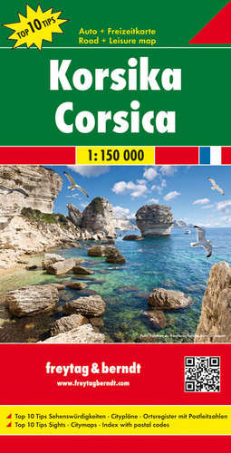 Korsyka. Mapa 1:150 000 Opracowanie zbiorowe