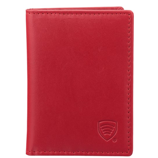 Koruma, mały portfel antyRFID, czerwony KUK-77TPR Koruma
