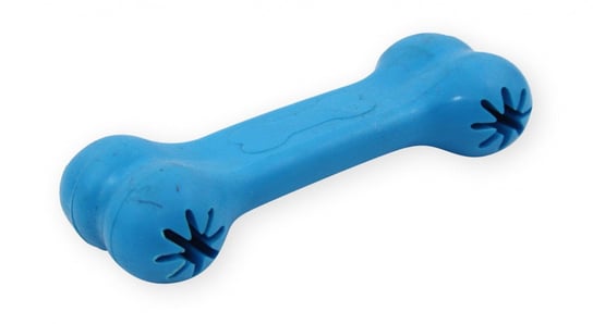 Kość na przysmaki z TPR PET NOVA niebieska 11 cm - aromat wołowiny TPR-SNACKBONE-BL PET-NOVA
