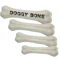 Kość prasowana PROZOO Doggy, biała, 12,5 cm, 30 szt. PROZOO