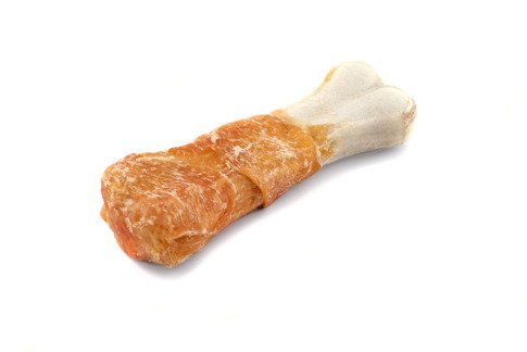 Kość prasowana z kurczakiem MACED, biała, 6 cm, 500 g Maced