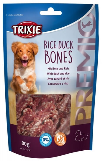 Kości z kaczką i ryżem PREMIO , 80 g Trixie