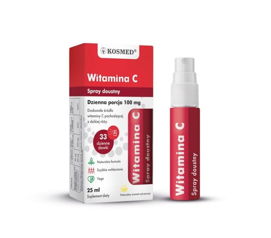 Kosmed Spray doustny Witamina C - suplement diety 25ml Kosmed