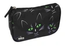 Kosmetyczka damska kuferek organizer torebka REED seria CATS BLACK Reed