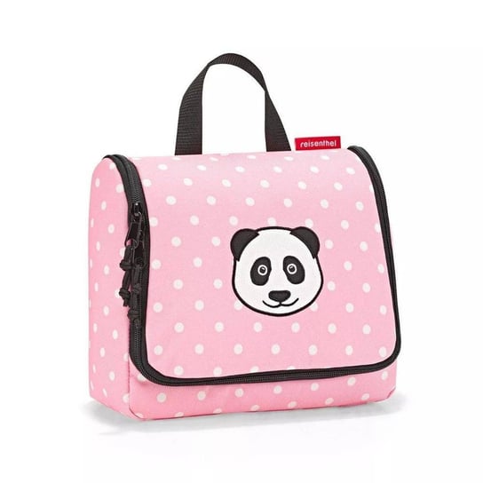 Kosmetyczka dla dzieci Reisenthel Toiletbag Kids - panda dots pink Reisenthel