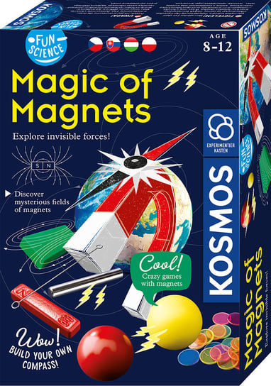 Kosmos, zabawka edukacyjna Zestaw Fun Science Świat Magnesów Kosmos