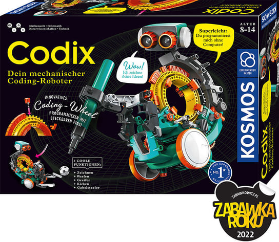 Kosmos, zestaw naukowy Codix, robot do rysowania Kosmos