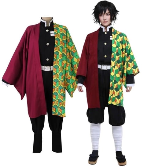 Kostium Anime Cosplay Demon Slayer Tomioka Giyuu 170/176 Hopki