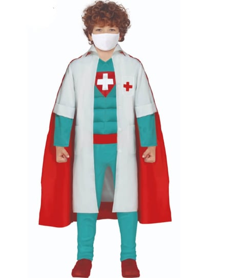 Kostium Dla Chłopca Super Lekarz, Pan Doktor - 3-4 Lata (95-100 Cm) Guirca