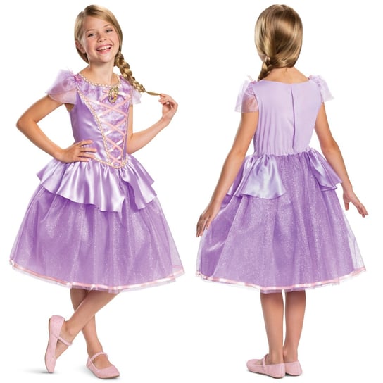 Kostium dla dzieci, Strój Karnawałowy Disney Roszpunka 124-135 cm 7-8 lat Disguise