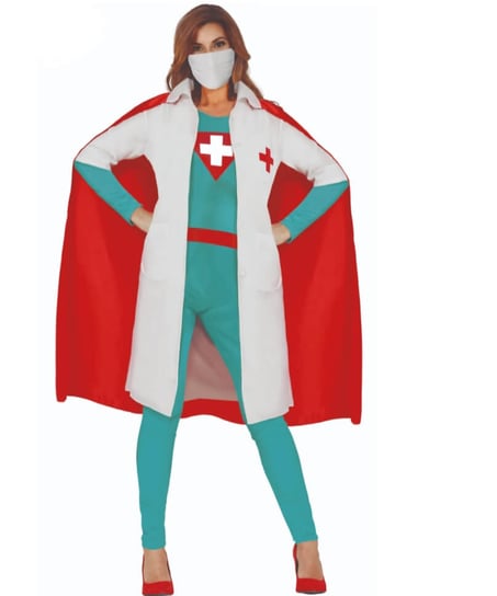 Kostium Dla Kobiety Super Lekarz, Pani Doktor  - L Guirca