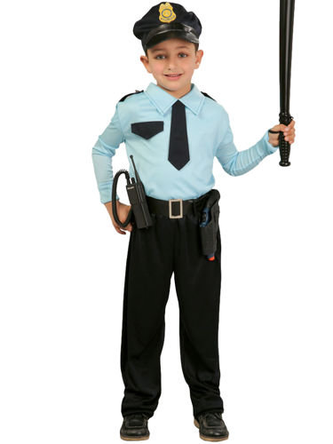 Kostium dziecięcy Policjant-115-128cm Guirca