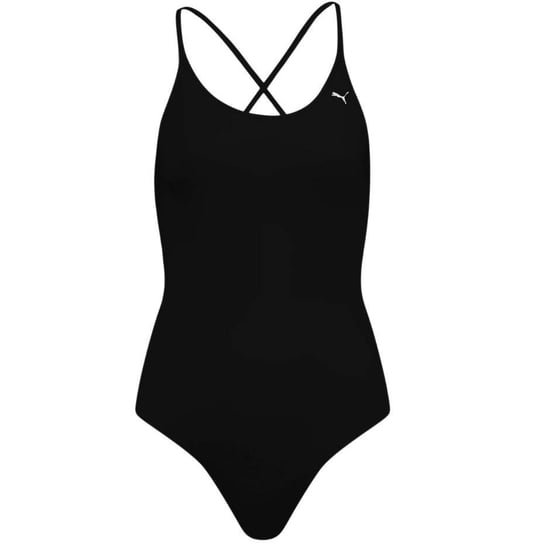 Kostium kąpielowy damski Puma Swim V-Neck czarny 935086 03-L Puma