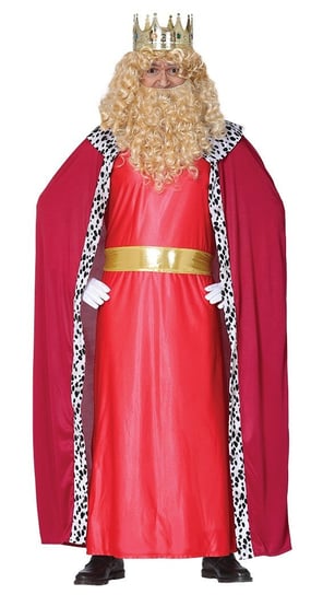 Kostium "Król mędrzec" czerwony-M Guirma