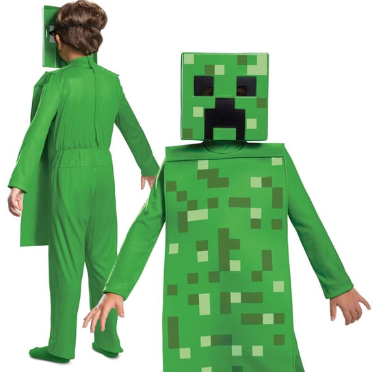 Kostium Minecraft Strój karnawałowy Creeper 137-149 cm 10-12 lat Disguise