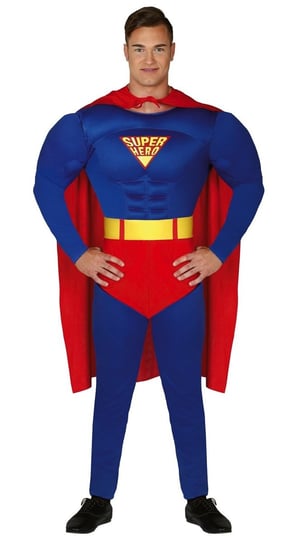 Kostium młodzieżowy "Superman muskularny"-162-174cm Guirca