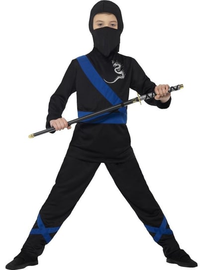Kostium Ninja zabójca, rozmiar 143-158 cm Smiffys